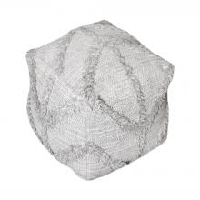  23957 - Olfen Gray Pouf